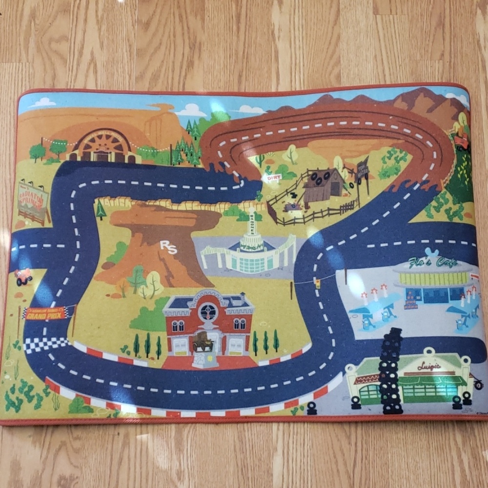 Disney Cars Pretend Play Carpet
